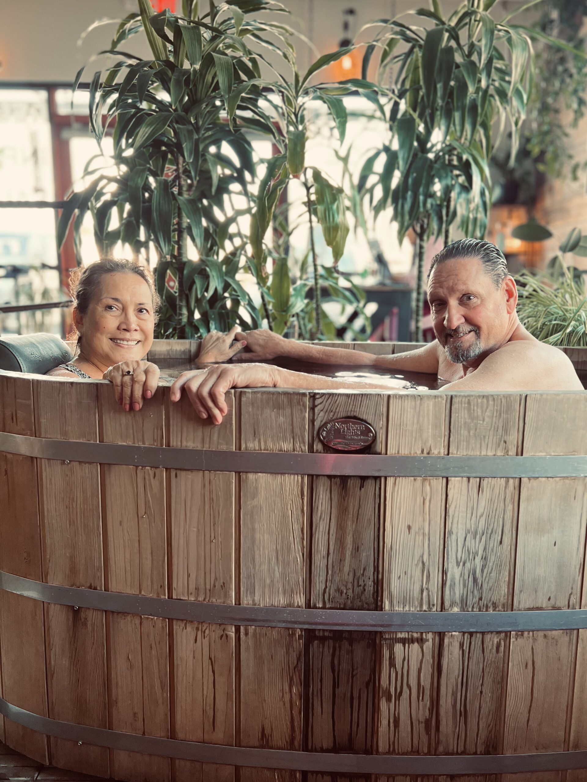 cold plunge, reconnect mind body, icebath, sauna, couples cold plunge