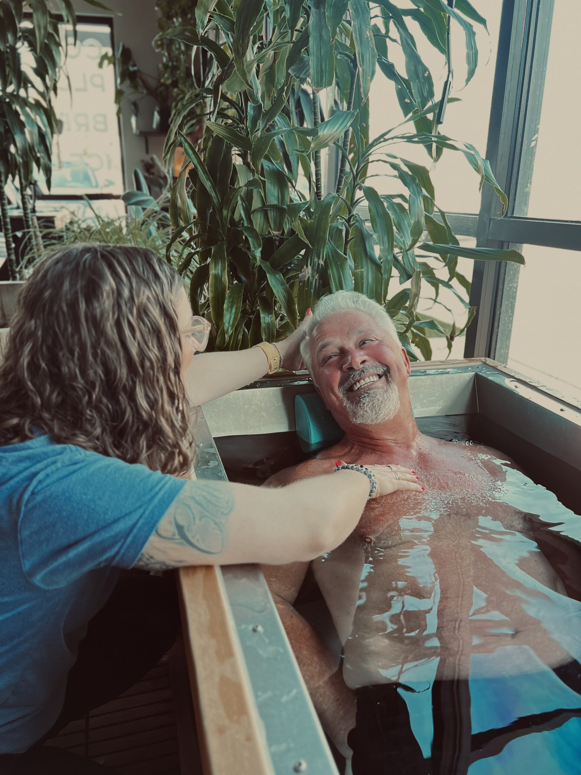 ice bath, cold plunge, ice bath guidance, guided cold plunge, reconnect